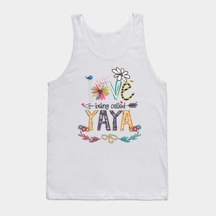 Love Being Called Yaya Happy Mother's Day Tank Top